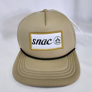 New with Tags CG Habitats "Snac" Trucker Hat in Sahara Color